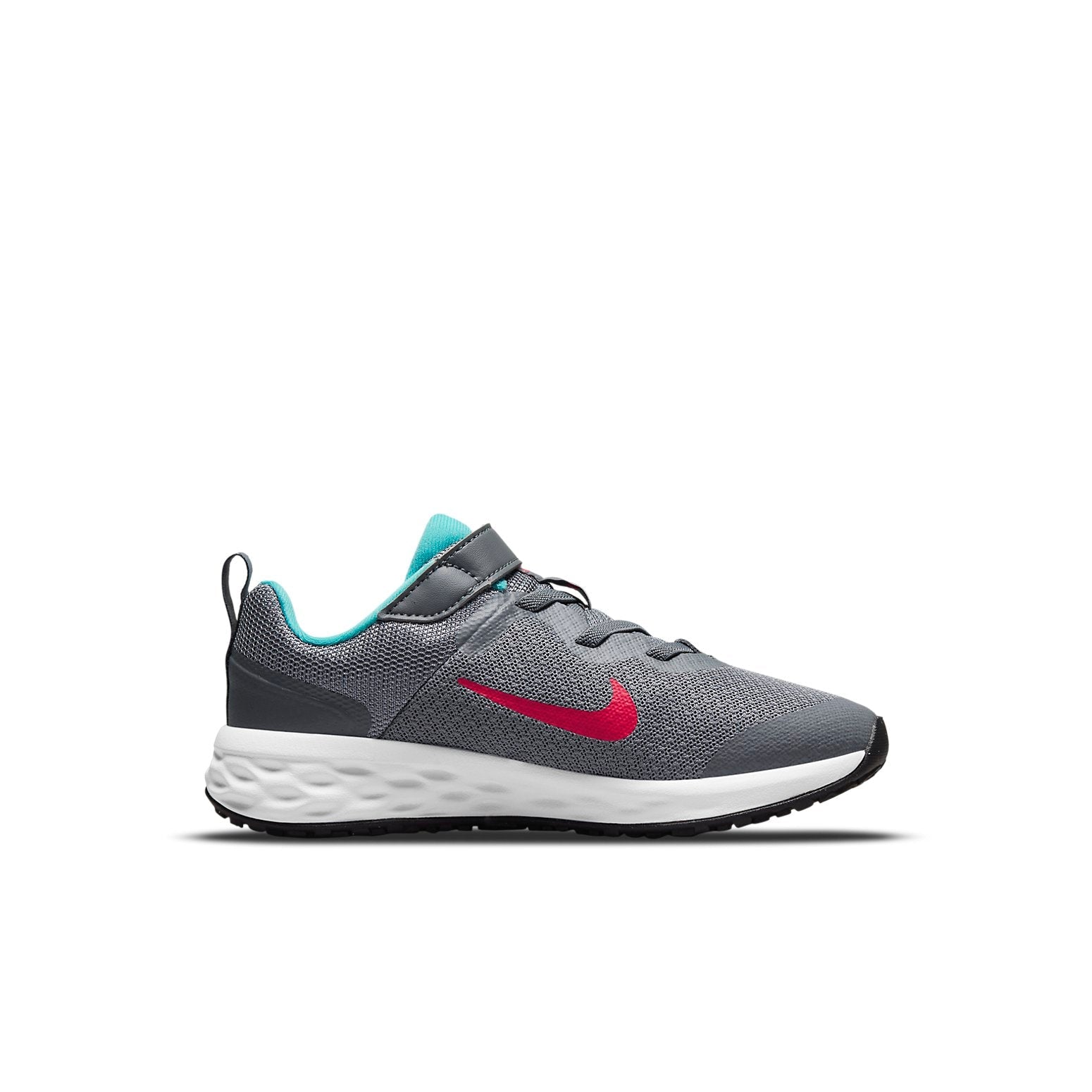 (PS) Nike Revolution 6 'Smoke Grey Siren Red' DD1095-006
