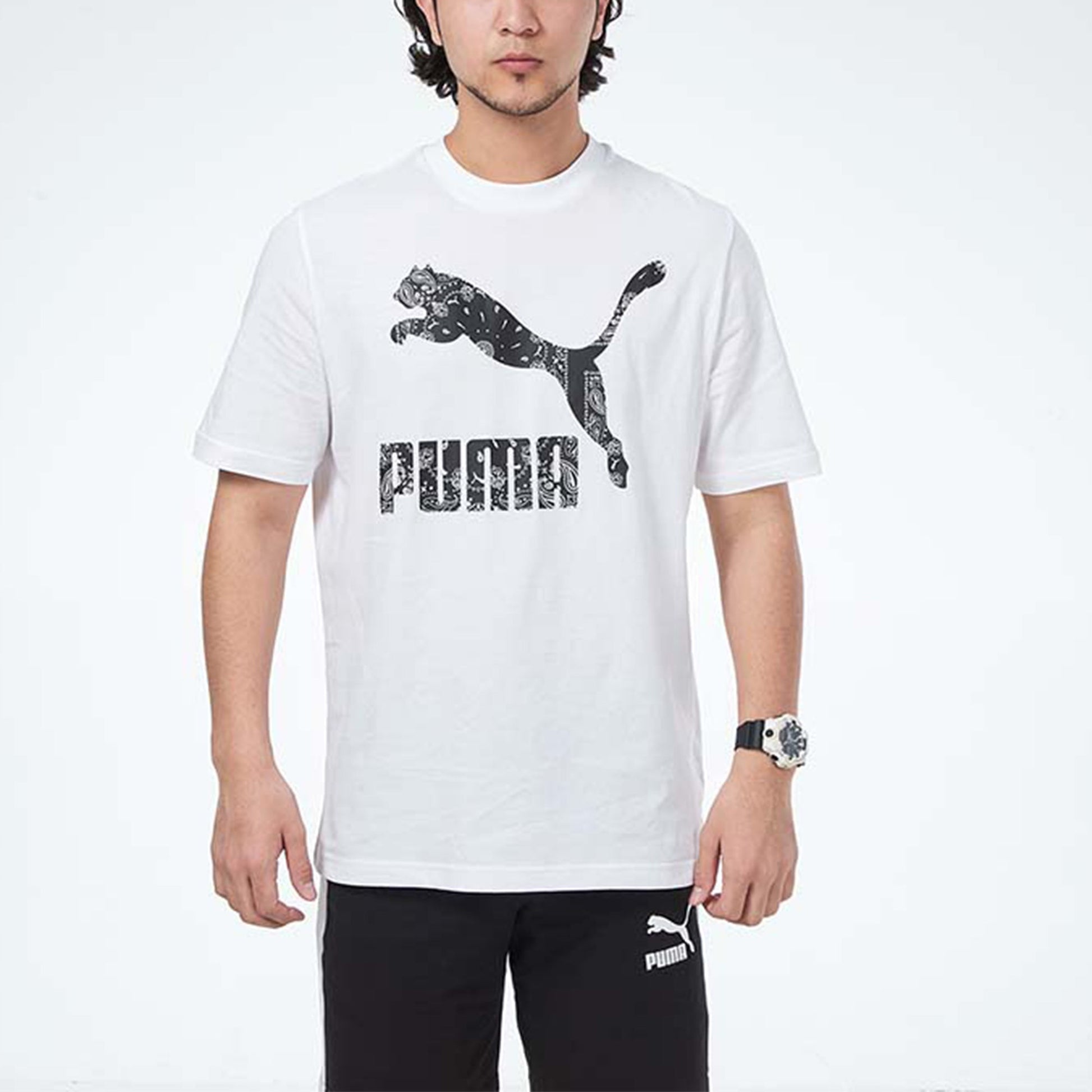PUMA Archive Logo T-shirt 'White' 532653-52