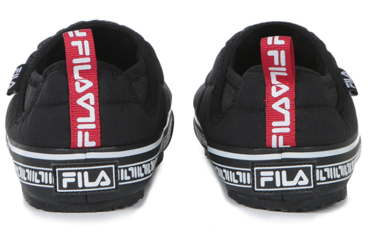 FILA Minimalistic Cozy Low Tops Athleisure Casual Sports Shoe Black Version 1GM01218_001