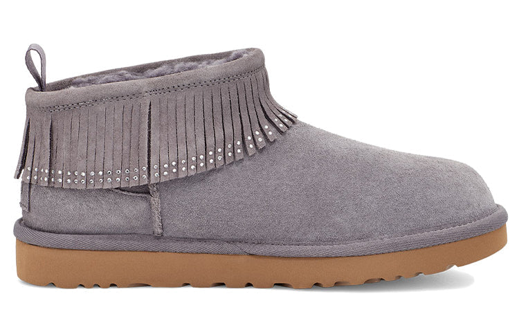(WMNS) UGG Ultra Mini Fringe Bling 'Purple Grey' 1121576-SHA