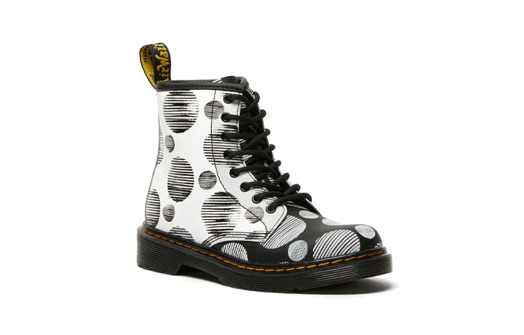 (PS) Dr.Martens Polka Dot Boots 'White Black' 27071009