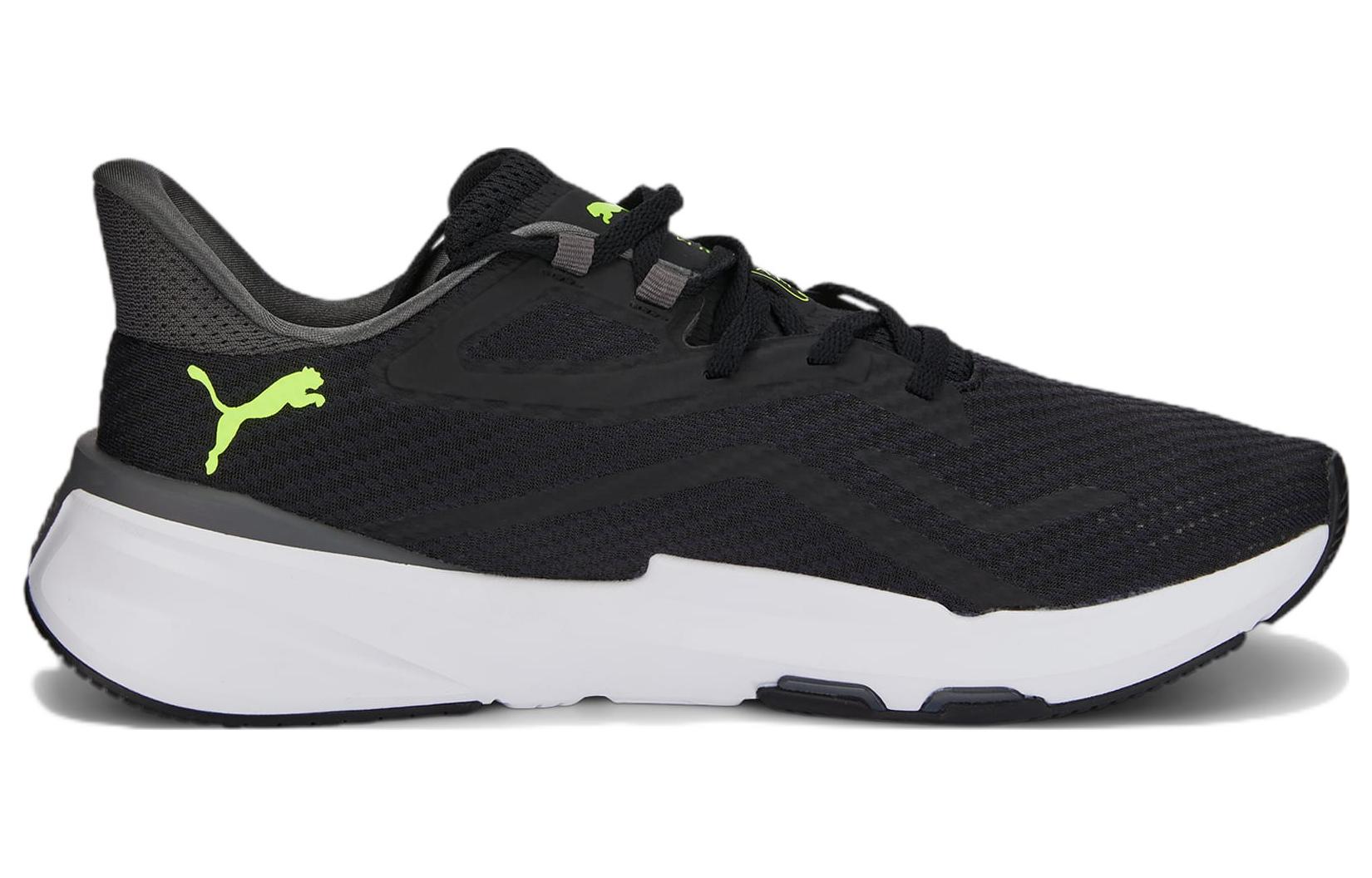PUMA PWRFrame 'Black Lime Squeeze' 376049-08