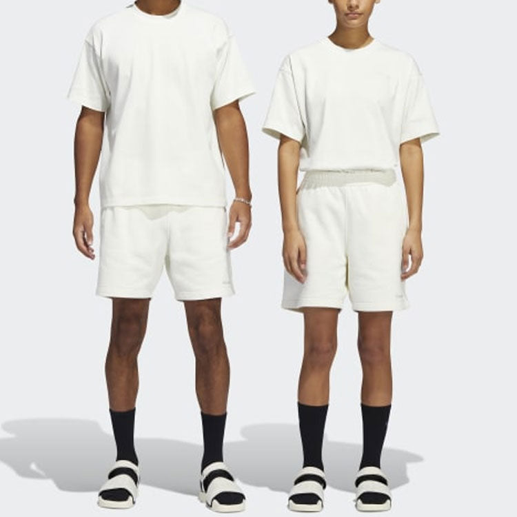 adidas x Pharrell Basic Sports Shorts 'White' HF9932