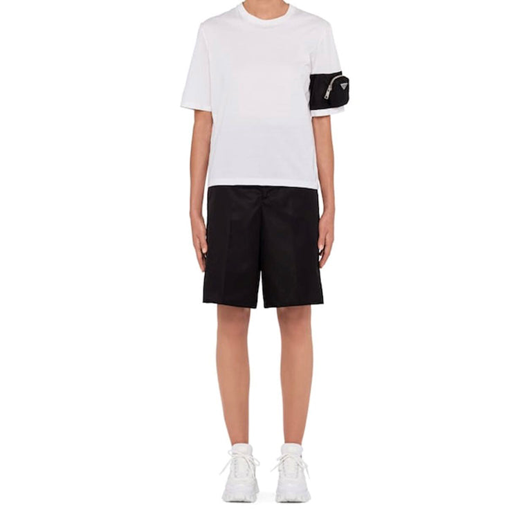 PRADA Pocket Knit Short Sleeve Unisex White 135683-1XBH-F0964-S-202