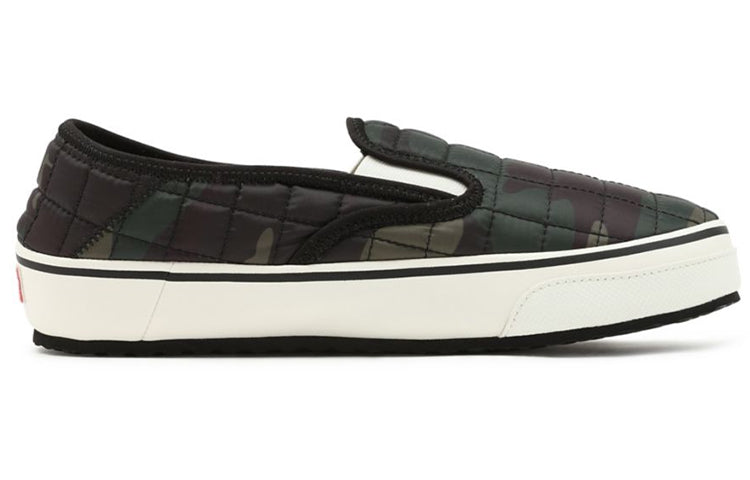 Vans Unisex Nylon Slip-Er 2 Low-Top Sneakers Black/White VN0A4UWO8KC