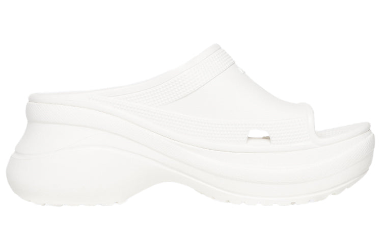 (WMNS) Balenciaga x Crocs Pool Slides 'White' 677389W1S8E9000