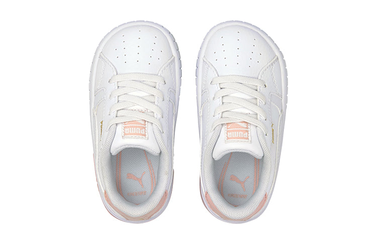 (TD) PUMA Cali Star Leisure Board Shoes White/Pink 380551-03