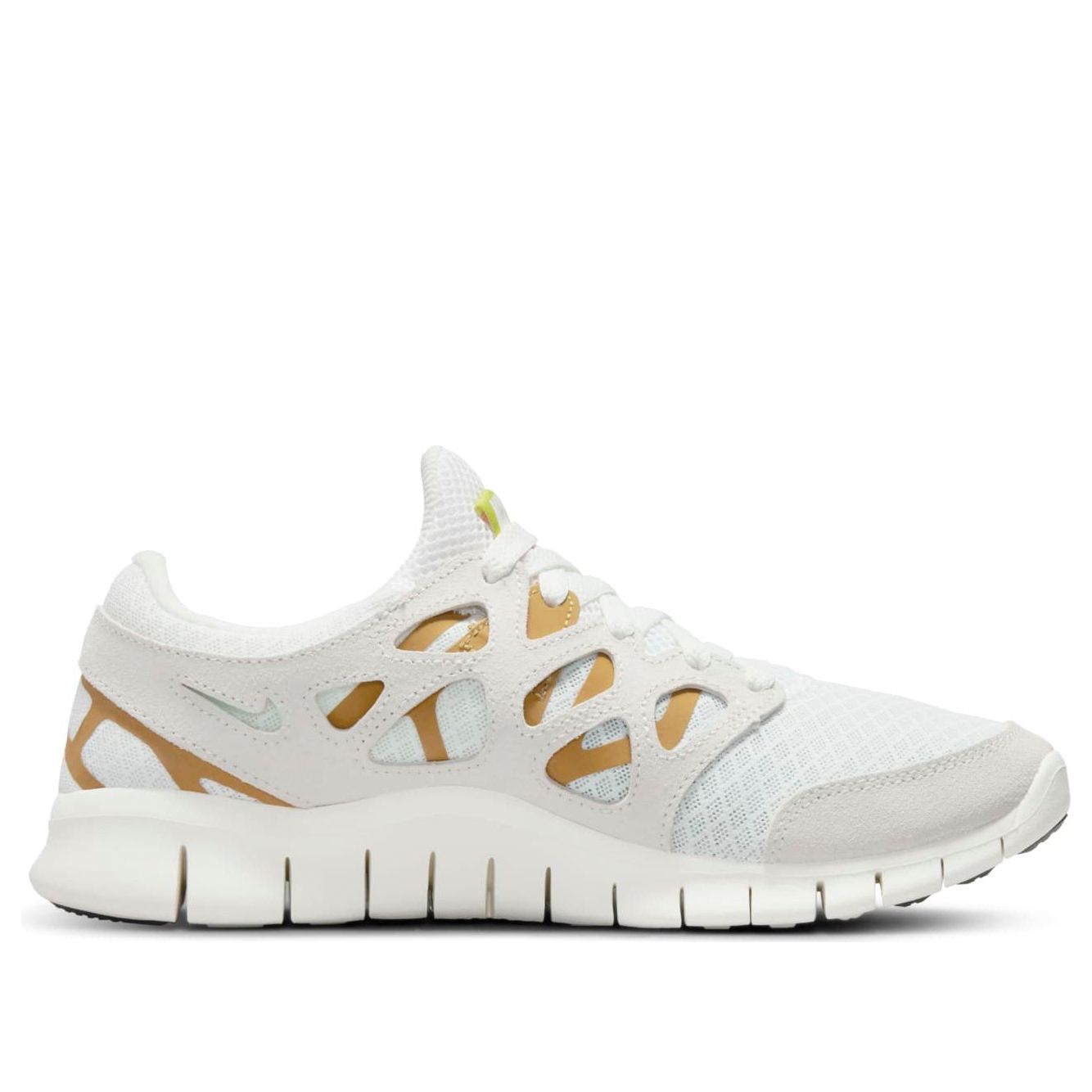 (WMNS) Nike Free Run 2 'Summit White Goldtone' DM8915-102