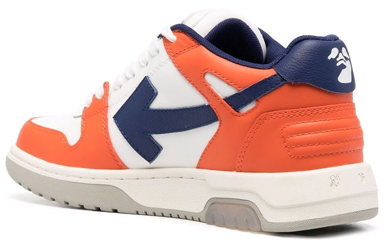 (WMNS) Off-White Out Of Office Low-Tops 'White Orange Navy' OWIA259F21LEA0010120