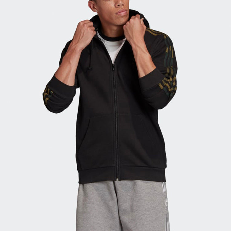 Men's adidas originals Cardigan Sports Black FM3354
