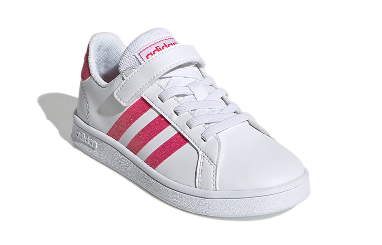 (PS) adidas neo Grand Court 'White Pink' EG3811