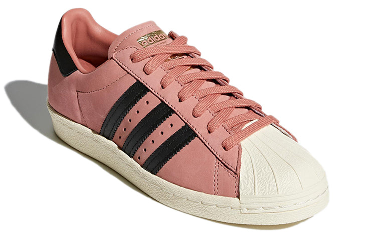 (WMNS) adidas Originals Superstars 80s 'Pink/Black' CQ2513