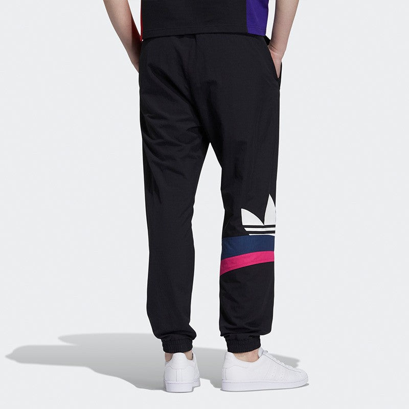 Men's adidas originals Woven Training Sports Gym Long Pants/Trousers Black H46702
