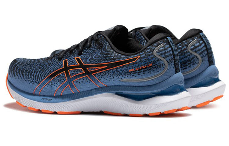 ASICS Gel-Cumulus 24 4E Wide 'Black Shocking Orange' 1011B367-003