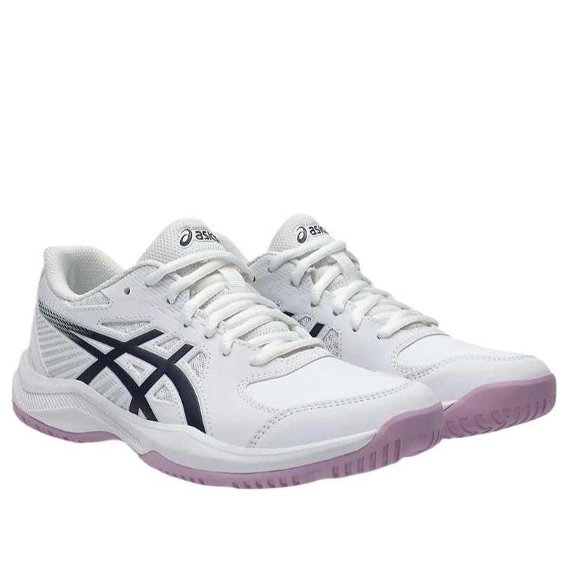 (WMNS) ASICS Court Slide 4 'White Pink' 1042A283-100
