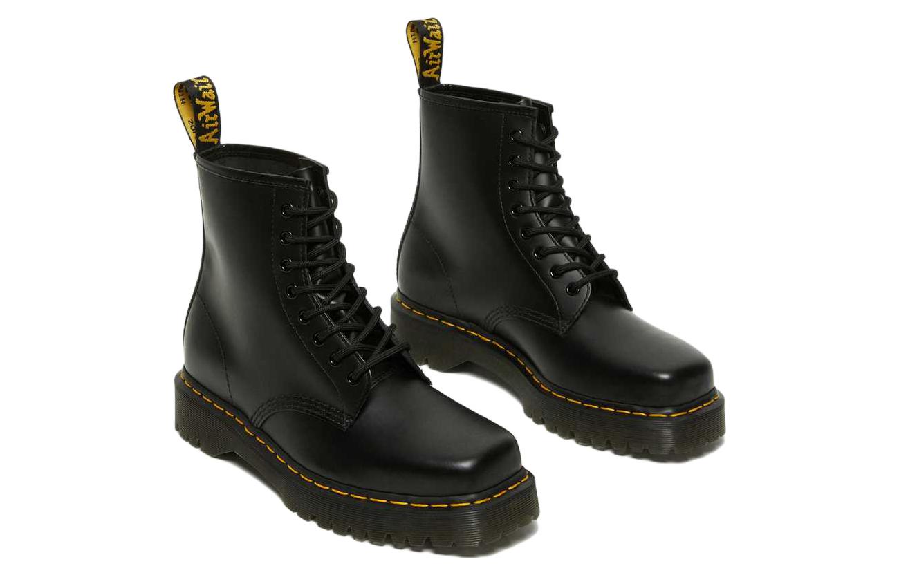 Dr. Martens 1460 Bex Squared Toe Leather Lace Up Boots 'Black' 27886001