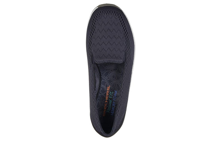 (WMNS) Skechers Reggae Fest - Willows Loafers Blue 49244-NVY