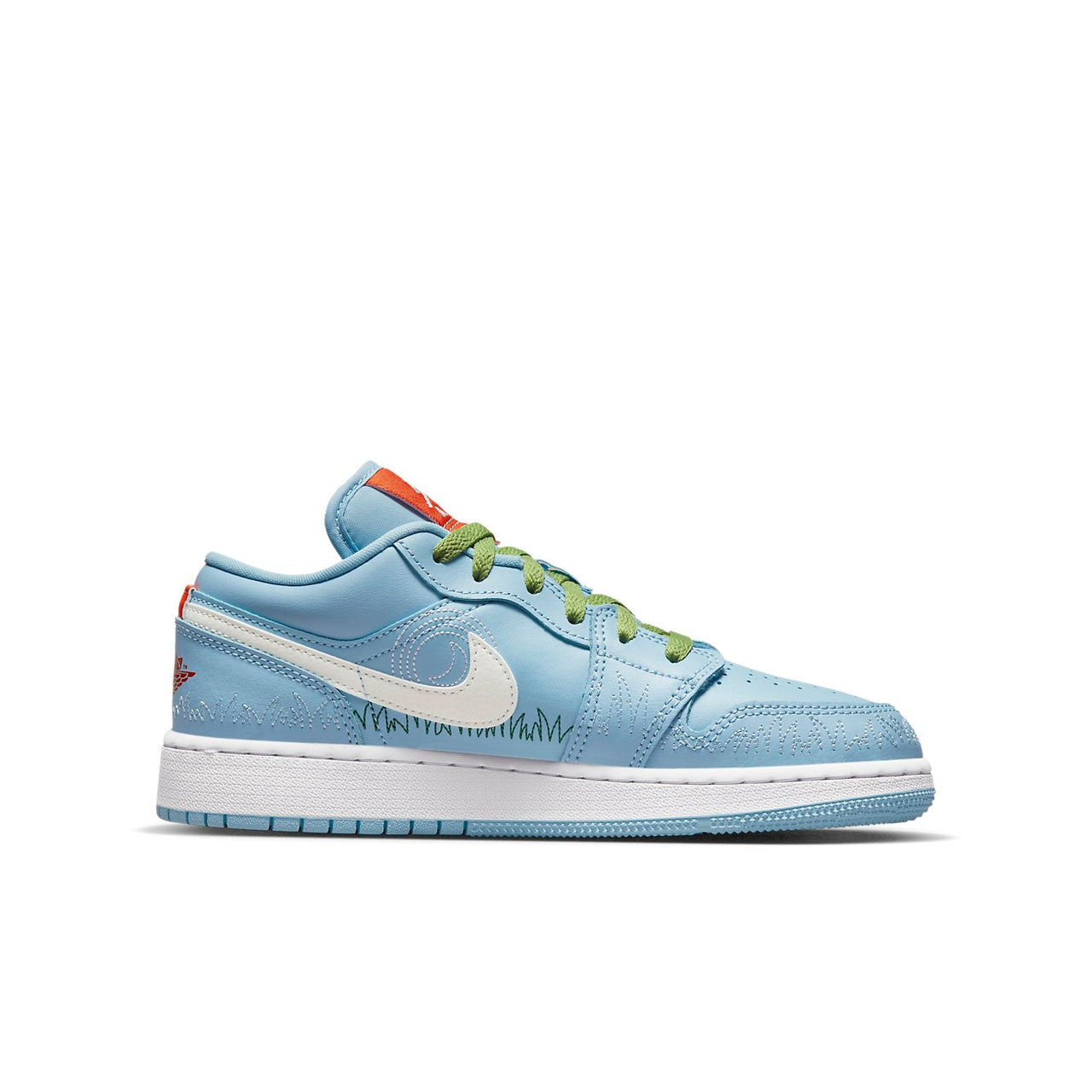 (GS) Air Jordan 1 Low SE 'Blue Stitch' DO8227-400