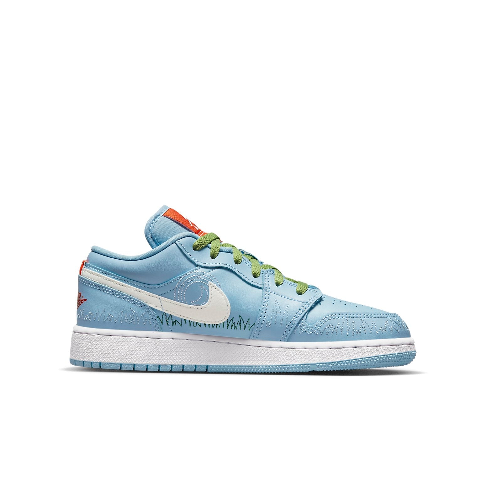 (GS) Air Jordan 1 Low SE 'Blue Stitch' DO8227-400