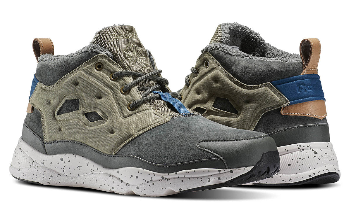 Reebok Furylite Chukka Running Shoes Grey BS6553
