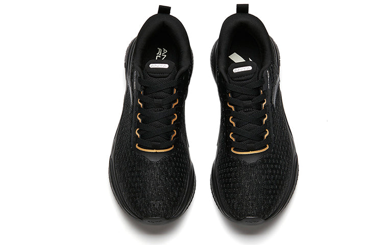 ANTA Running Series Sneakers 'Black Yellow' 112145532-2