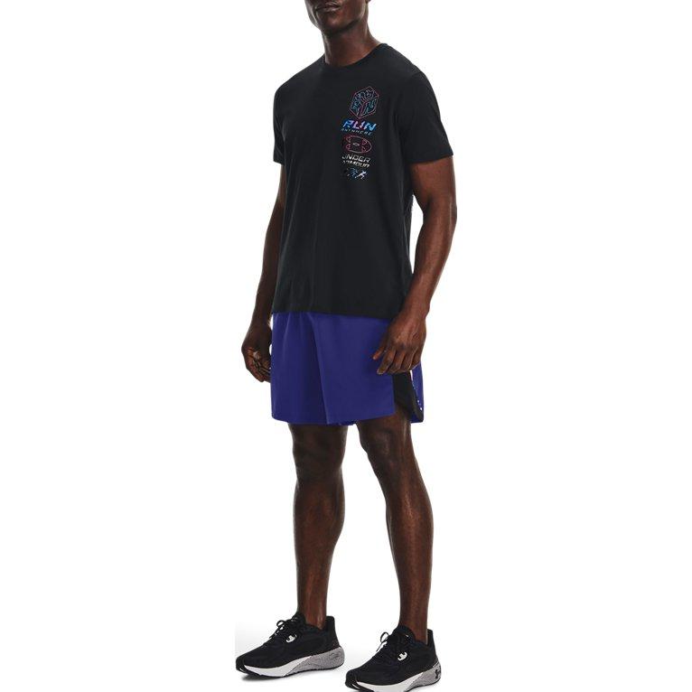 Under Armour Run Anywhere T-Shirt 'Black Multi' 1374424-001