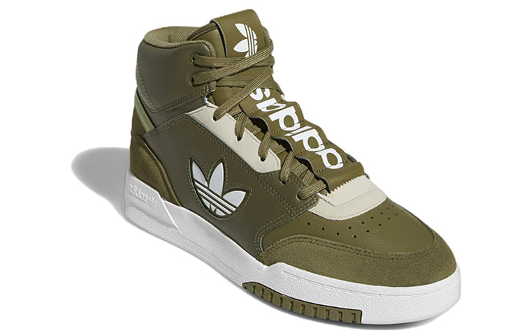 adidas originals Drop Step XL 'Dark Green White Light Gray' GZ1572