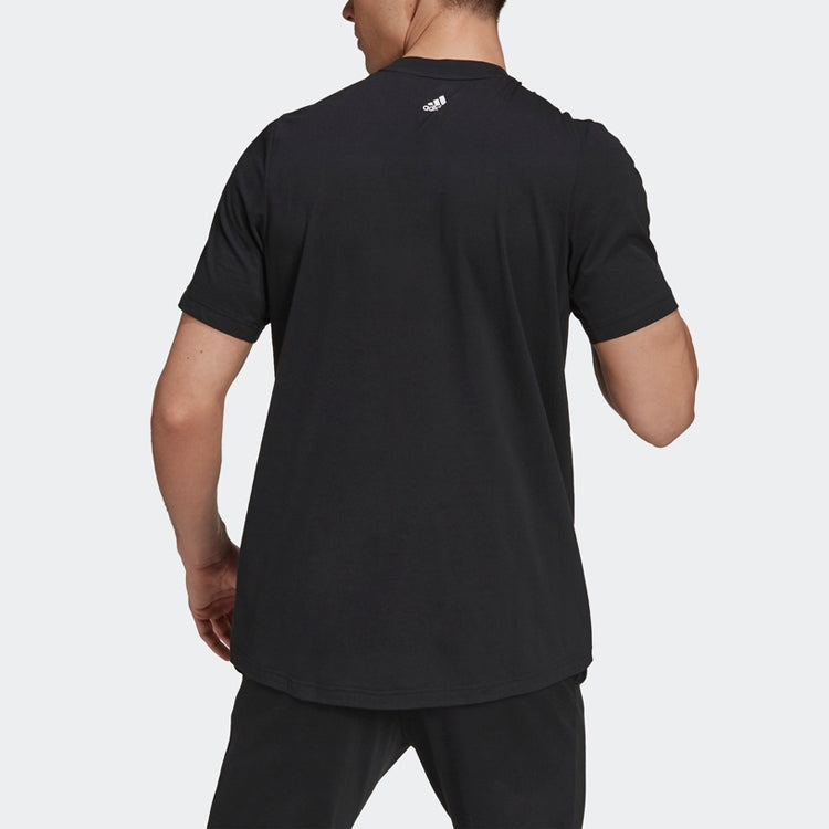 adidas Universal Graphic T-Shirt 'Black' GV5189