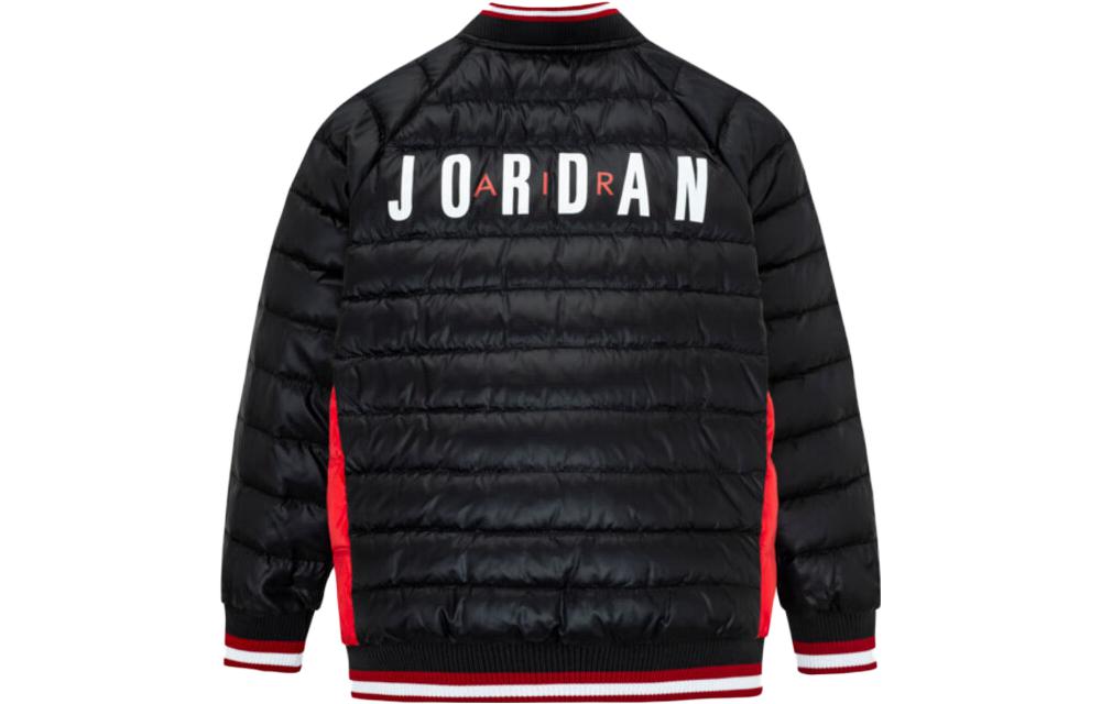 (PS) Air Jordan Poly Padded Bomber Jacket 'Black Red' JD2242020PS-001