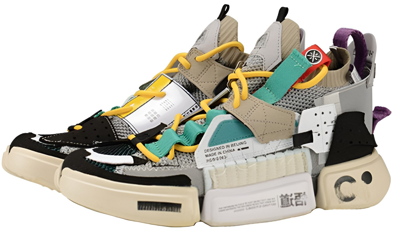 Li-Ning Essence 2 SFS 'Grey Multi' AGBQ063-3