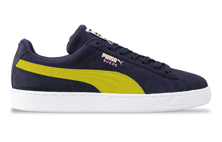PUMA Suede Classic Shoes Blue/Yellow 365347-51