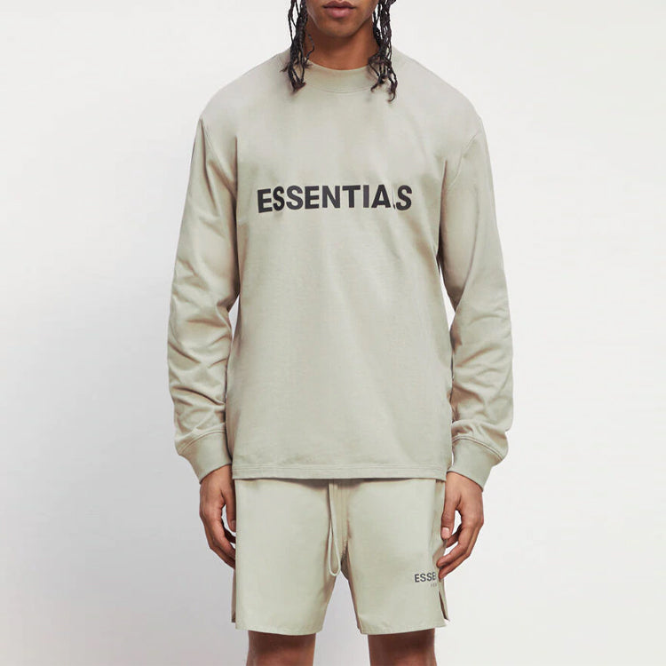 Fear of God Essentials FW20 Long Sleeve Tee 'Moss' FOG-FW20-293