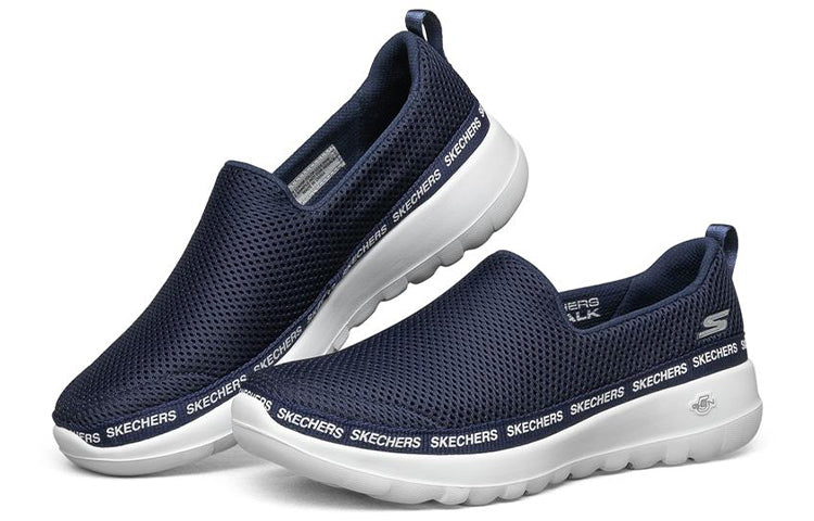 (WMNS) Skechers Go Walk Joy Low-Top Slip-on Shoes Blue/White 124096-NVW