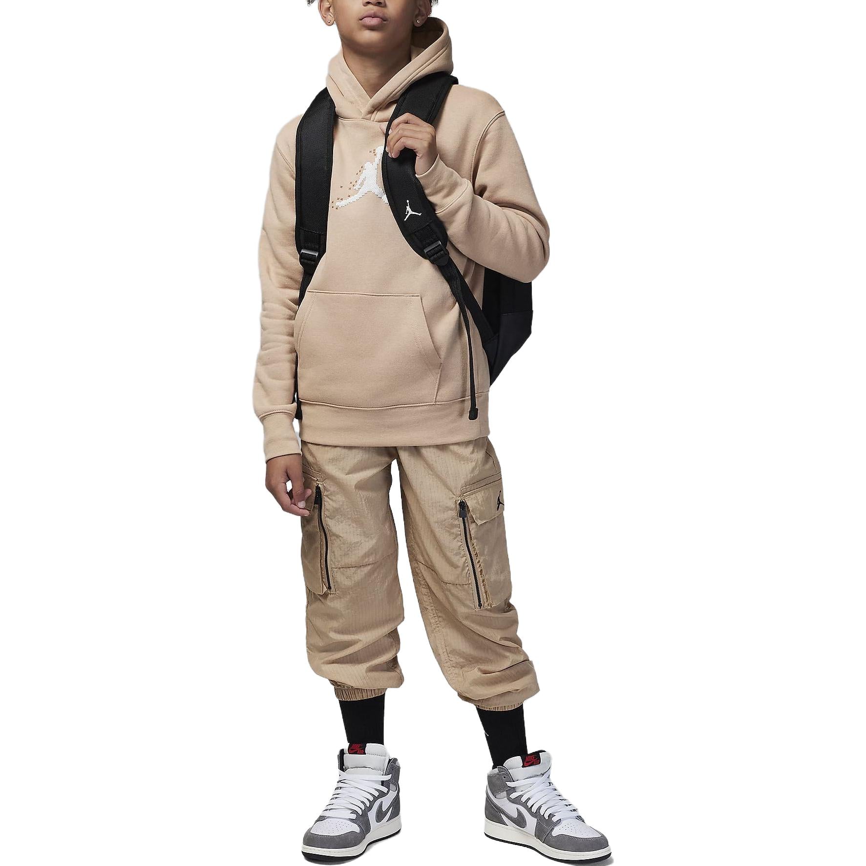 (GS) Air Jordan MJ Member Pullover 'Hemp' FV5653-200