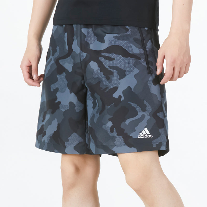adidas Fi Camo Wvsh Athleisure Casual Sports Camouflage Woven Shorts HE7407