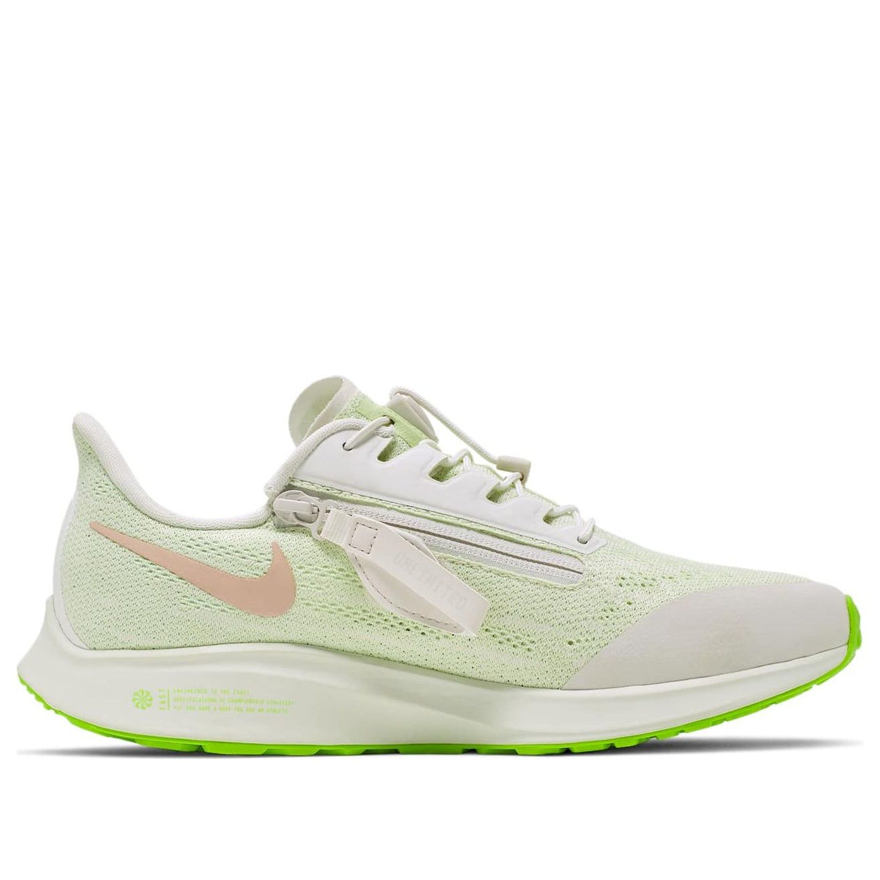 (WMNS) Nike Air Zoom Pegasus 36 FlyEase 'White Green' BV0614-002