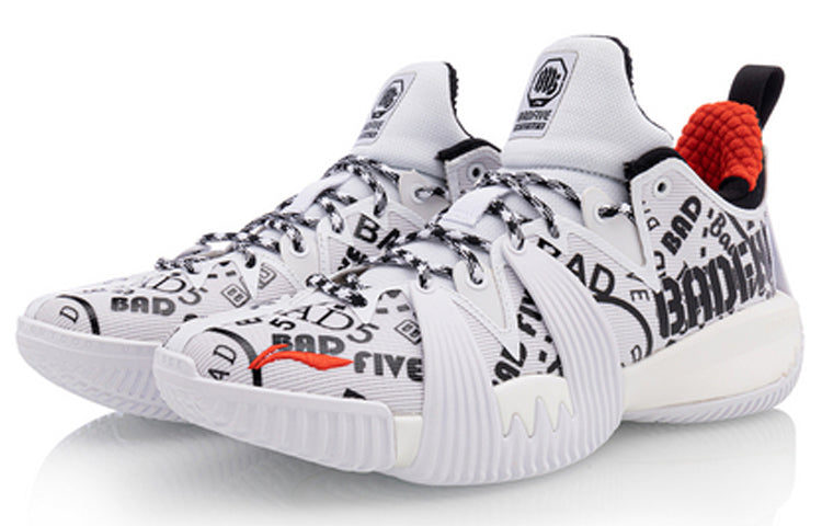 Li-Ning Badfive 1 'Standard White' ABAQ111-2