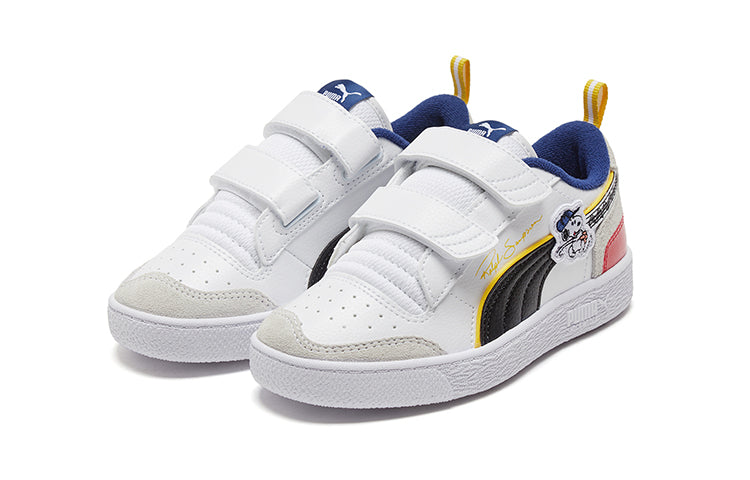 (PS) PUMA Ralph Sampson V x Peanuts 'White Blue Yellow' 375794-01