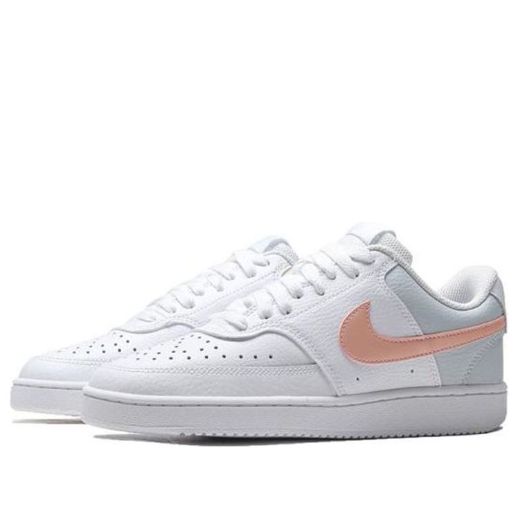(WMNS) Nike Court Vision Low 'White Grey Pink' CD5435-103