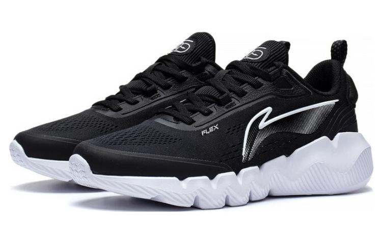 (WMNS) Li-Ning Flex 'Black White' AGLT114-1