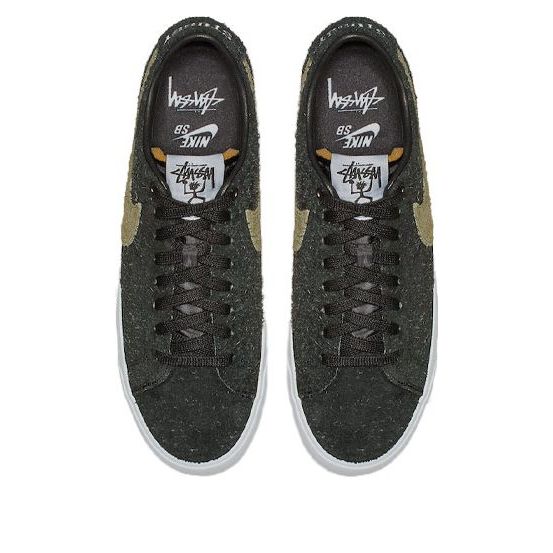 Nike x Stussy SB Blazer Low 'Palm Green' BQ6449-001