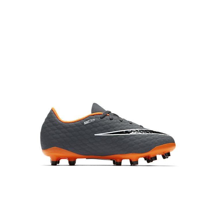 (GS) Nike Hypervenom Phantom 3 Academy FG 'Dark Grey Orange' AH7288-081