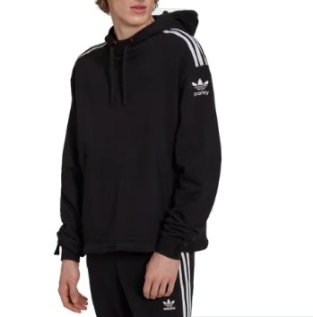 adidas originals Parley Hoodie 'Black White' HN7029