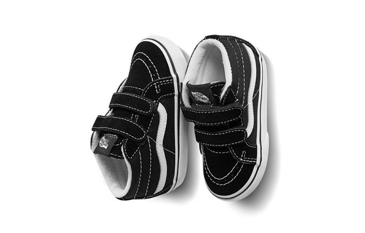 (TD) Vans Sk8-Mid Reissue Velcro 'Black' VN00018W6BT
