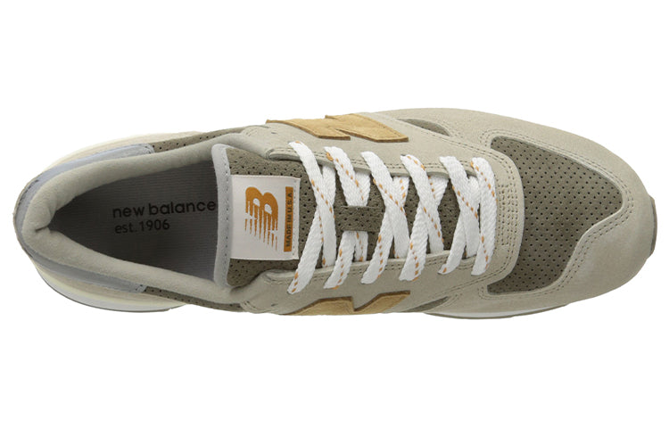 New Balance 990 Series Retro Low Tops Casual Khaki M990CBL
