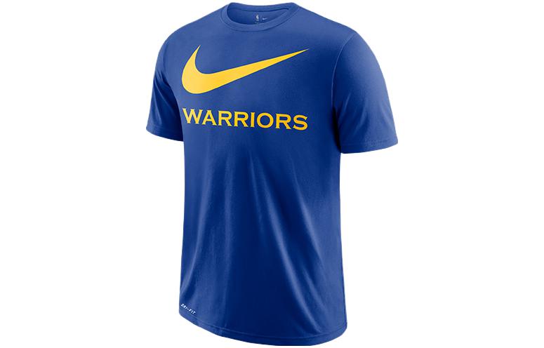 NIKE NBA WARRIORS DRI-FIT T-SHIRT 'Blue' 870897-495