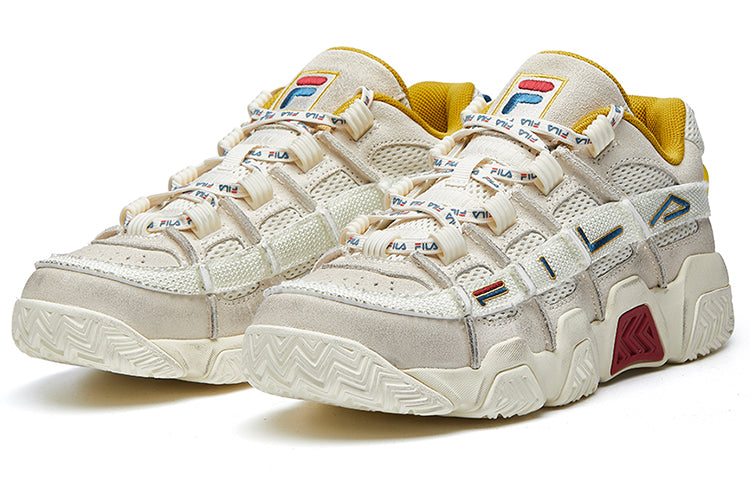 (WMNS) FILA Barricade Retro 'White Yellow' T12W031205FPA