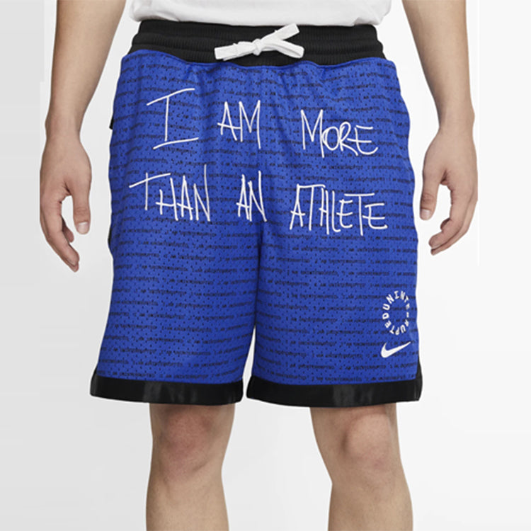 Nike x UN MTAA Hoodie lebron Crossover Series Sports Basketball Shorts Blue CT6125-433