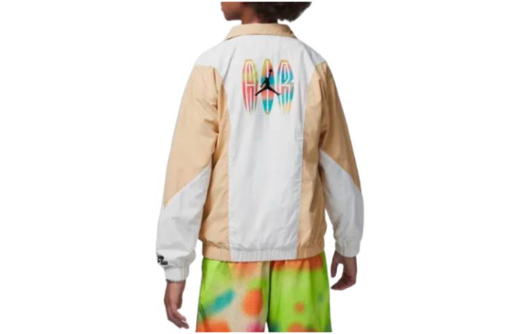 (GS) Air Jordan Sportswear Jacket 'Beige' FB1621-305