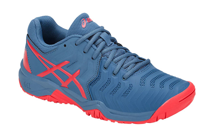(GS) ASICS Gel-Resolution 7 'Blue Orange' C700Y-400